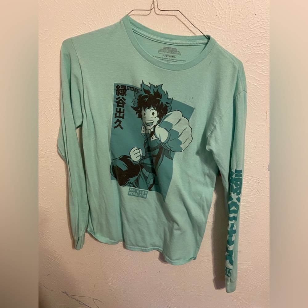 Teal my hero sweater
